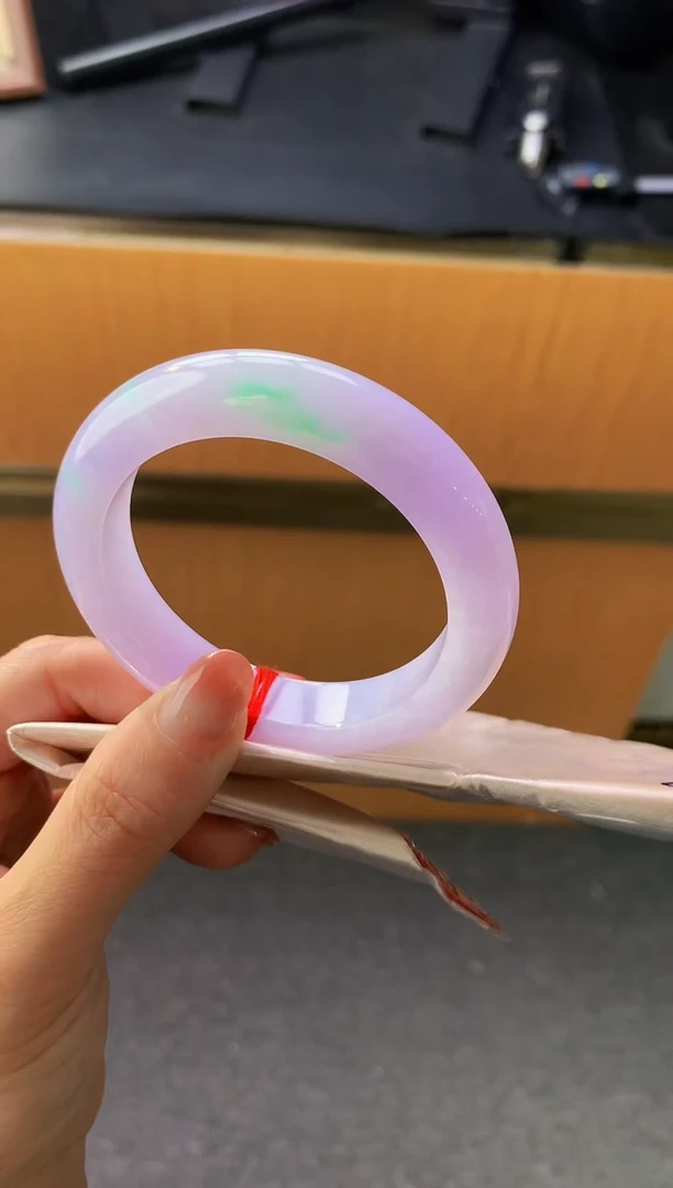 未镶嵌手镯翡翠-C10 圈口 53.5