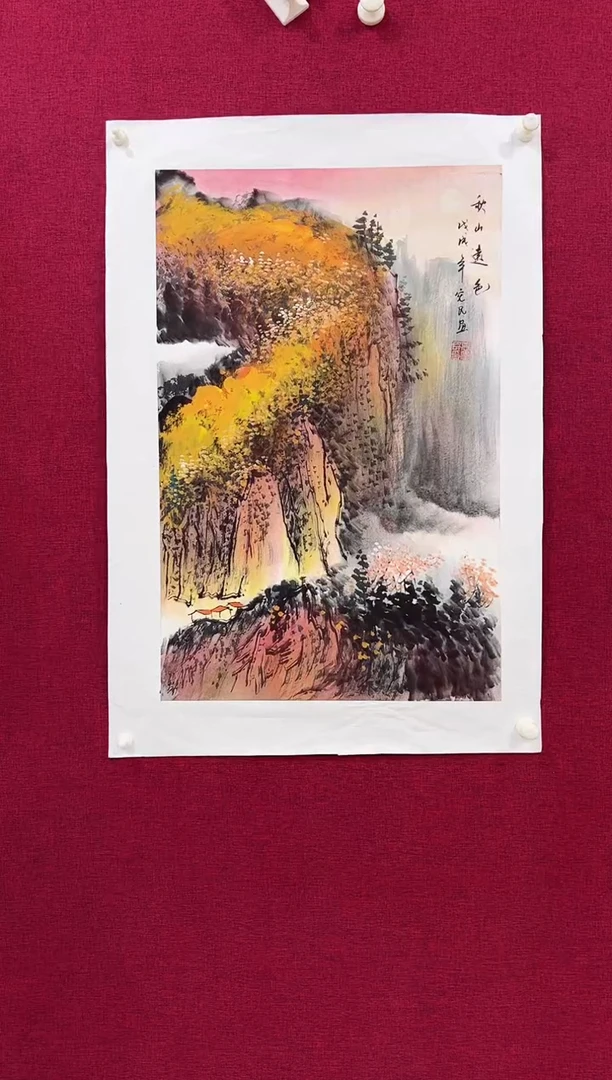 国画张现民的国画作品