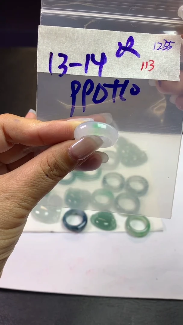 未镶嵌定制翡翠毛货需精细抛光拍一发一