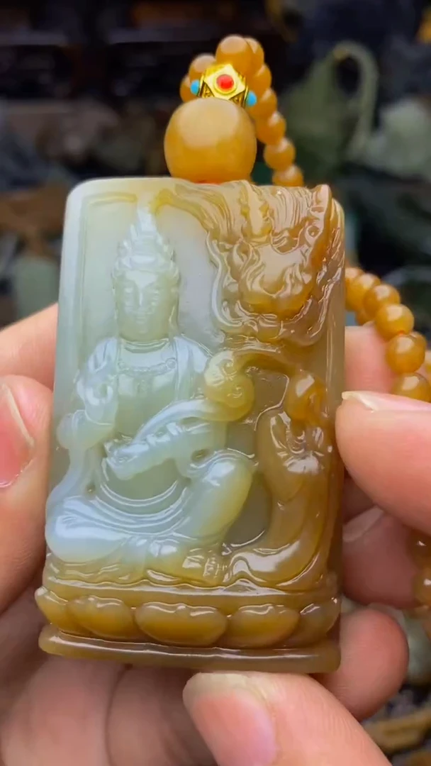 未镶嵌和田玉挂件1