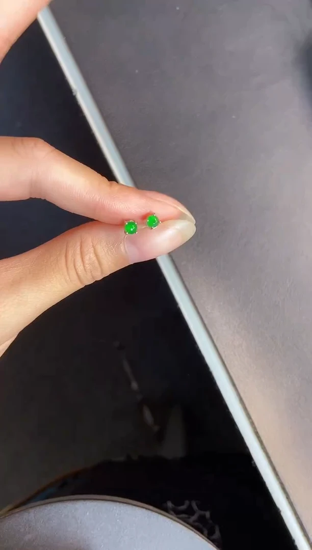 吊坠(不含链)银S925镶嵌翡翠1