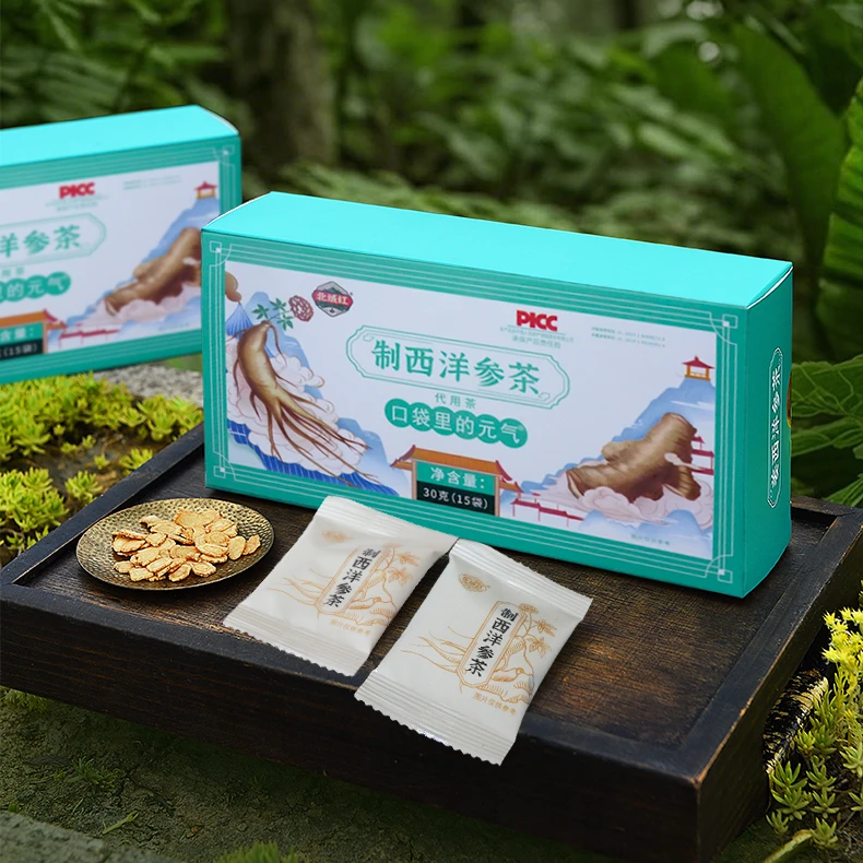 北域红姜西洋参茶性平含皂苷独立小包装元气茶