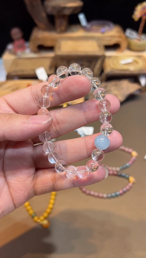 水晶手链未镶嵌手饰@@8851