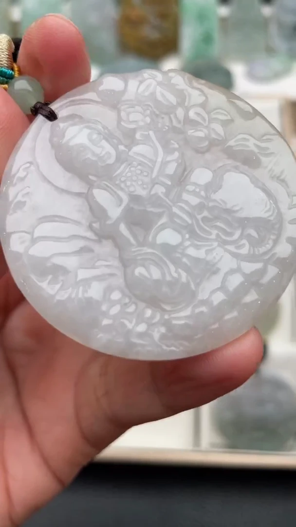 颈饰未镶嵌翡翠天然缅甸翡翠A货483