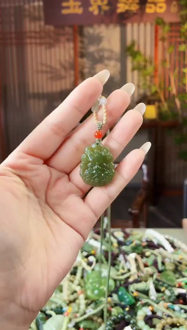 颈饰未镶嵌和田玉多样性发货拍一发一