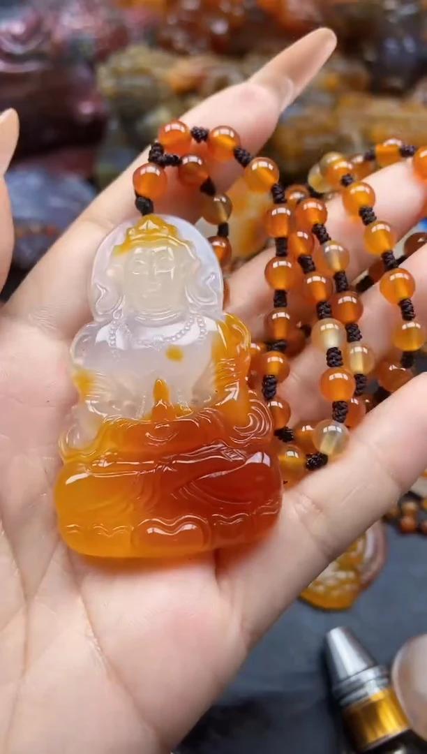 玛瑙/玉髓颈饰未镶嵌ll