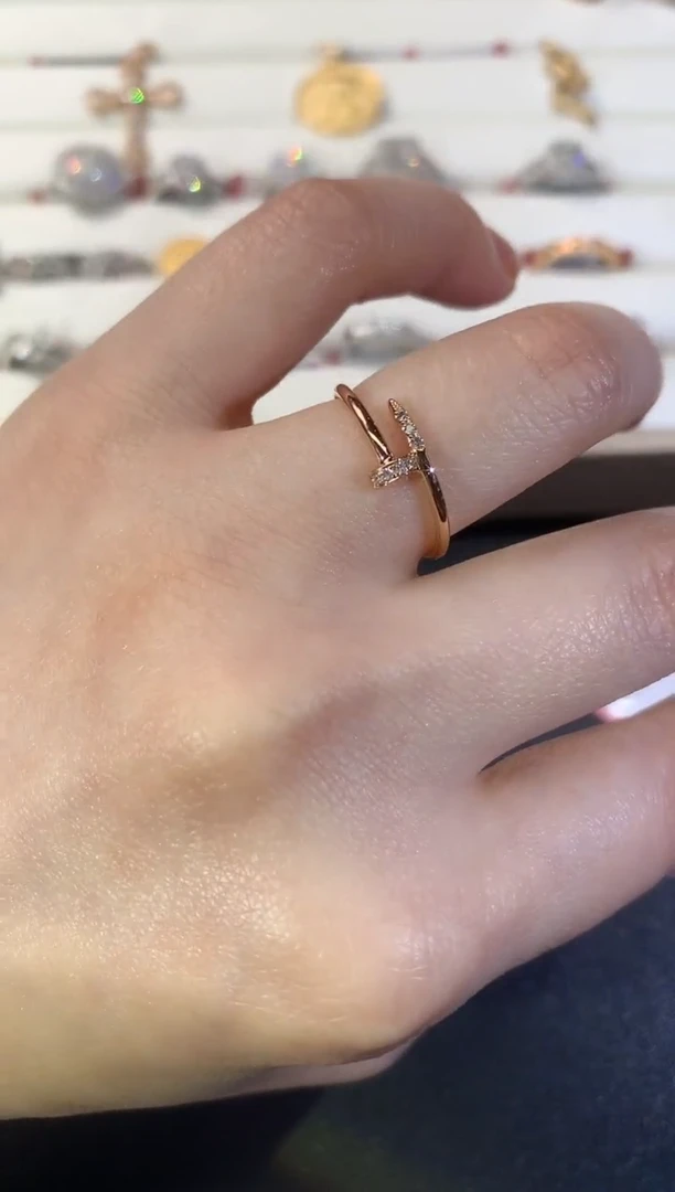 【闪购商品】钻石戒指18K金镶嵌R127|1180