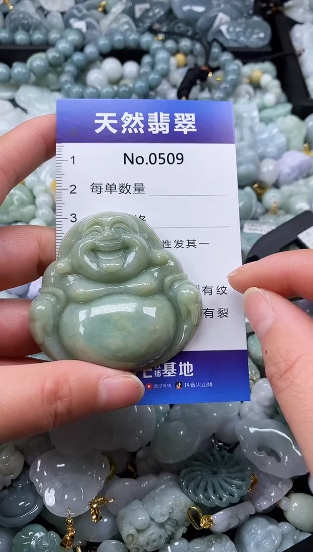 【闪购商品】翡翠颈饰未镶嵌缅甸A货翡翠0509