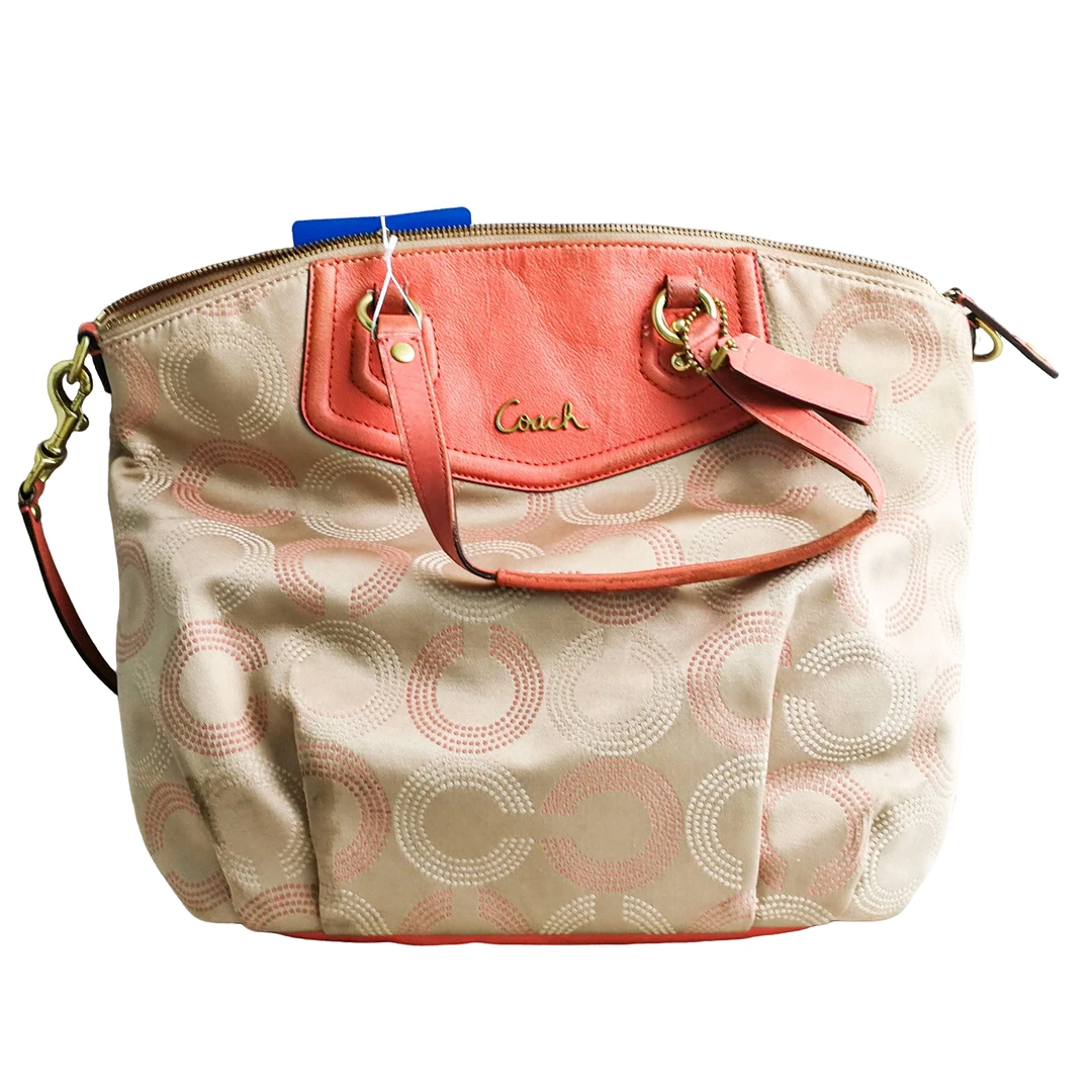 95新  浅色波点单肩包 92816