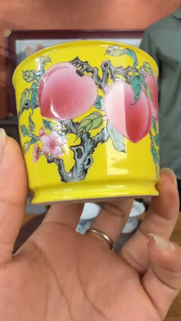 吴义松陶盟手工手绘陶瓷编码：3908