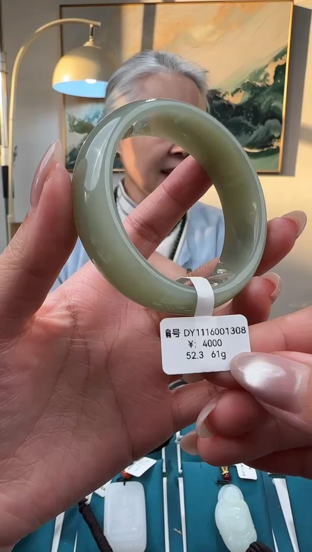 未镶嵌手镯和田玉DY52.3