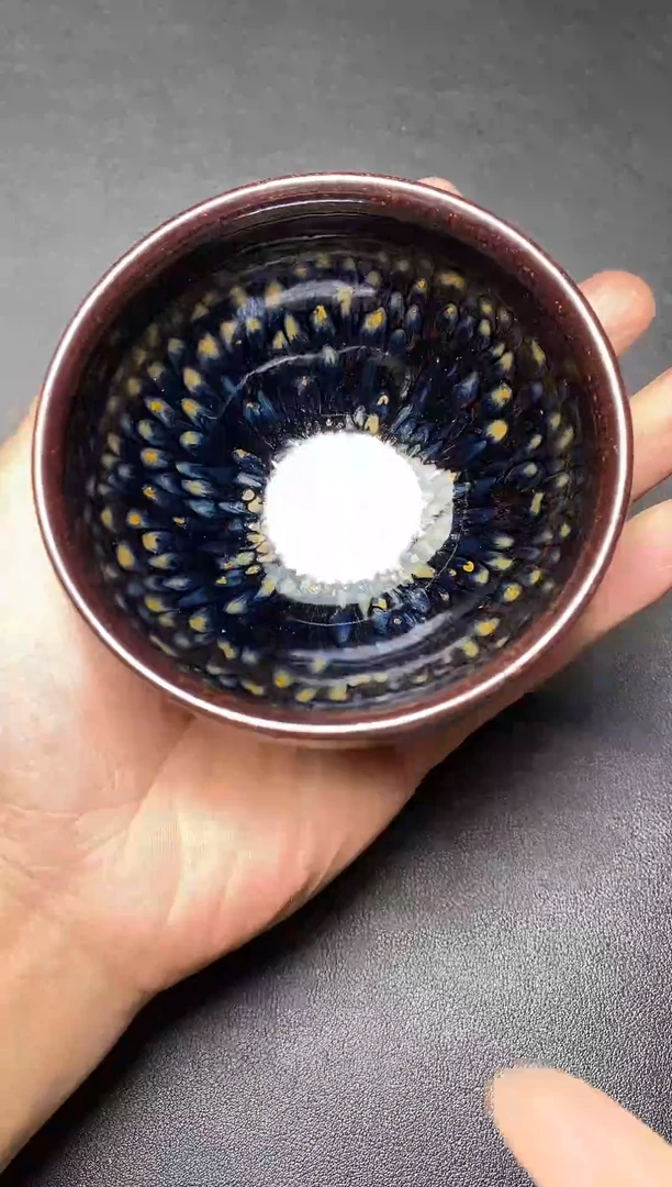 茶盏建窑建盏茶器主人杯16