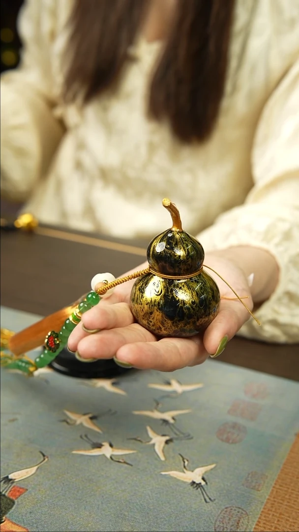 156号500ml左右非遗大漆酒葫芦