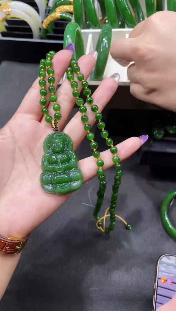 【闪购商品】和田玉套链未镶嵌多样性发一