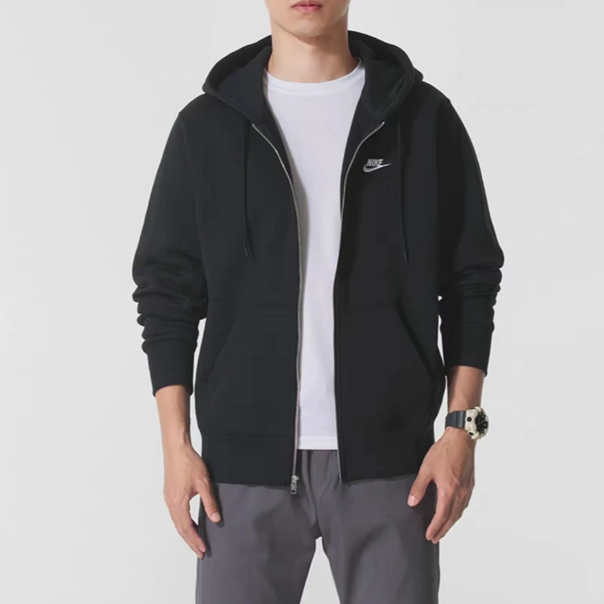耐克/NIKE秋季新款男子连帽卫衣开衫户外运动休闲外套 FN3862010