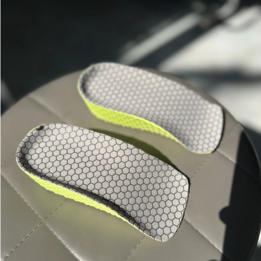 七分增高鞋垫软弹舒适男女隐形显瘦防臭透气增高垫抗菌半垫