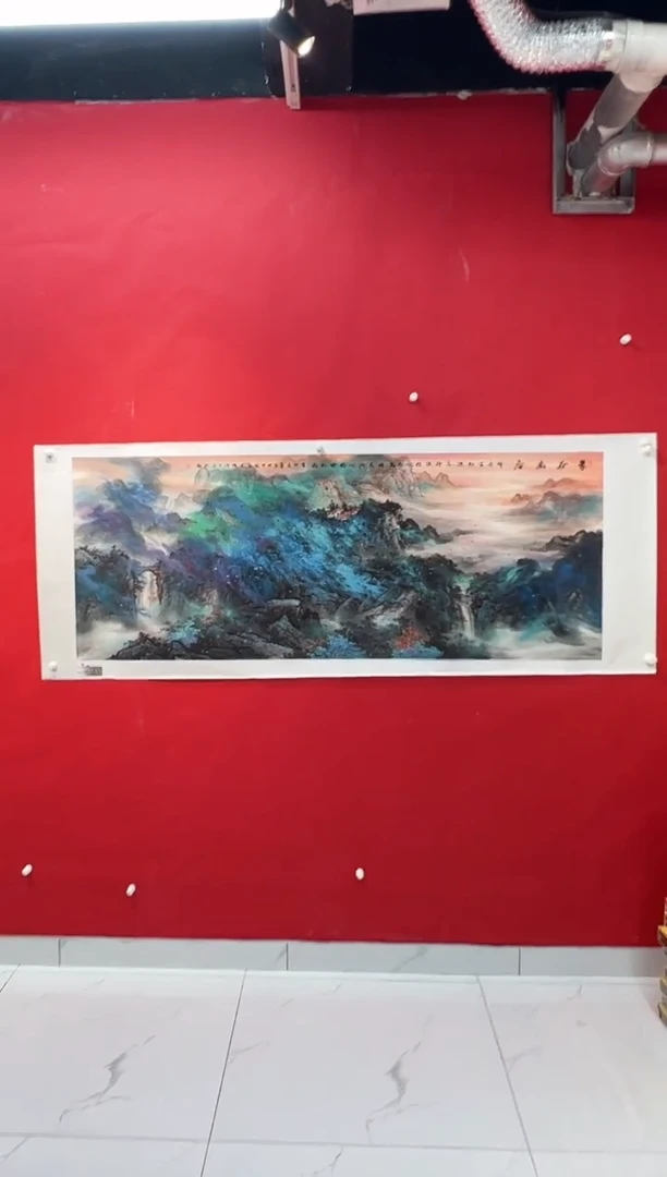 国画画家陆远华纯手绘原作