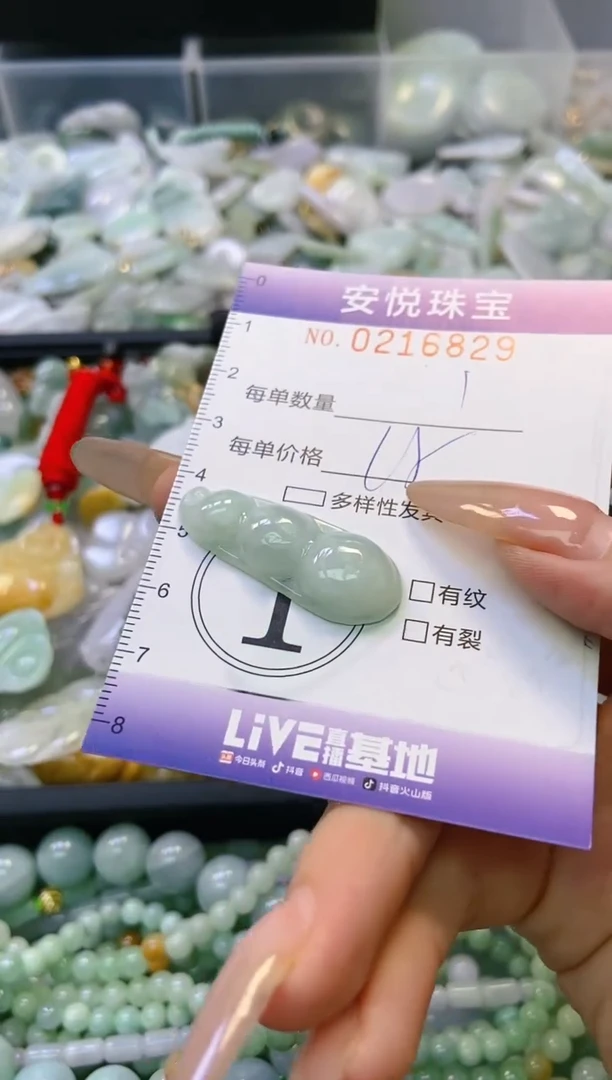 翡翠未镶嵌颈饰闪购0216829