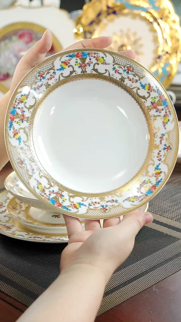 【闪购商品】瓷片9英寸草帽盘 福利价