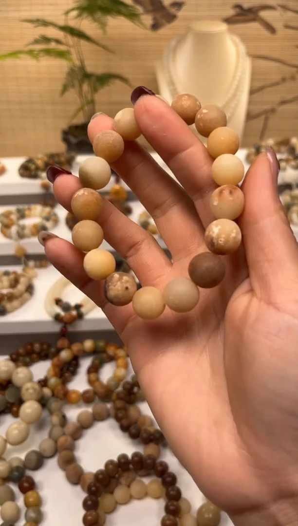 【闪购商品】白玉菩提手串下播福利卡12满天星手串