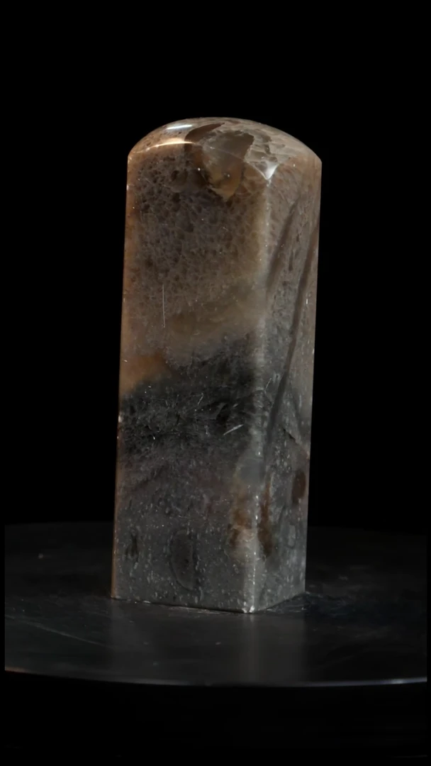 昌化石水墨蜂窝印章印章印章