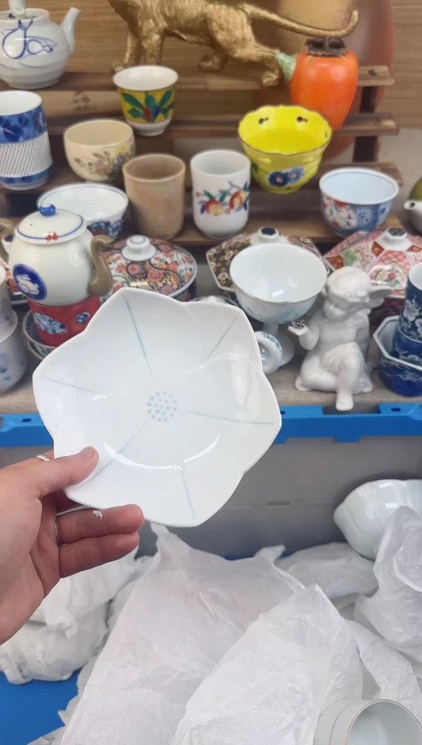 【闪购商品】瓷片茶盏陶瓷陶片4