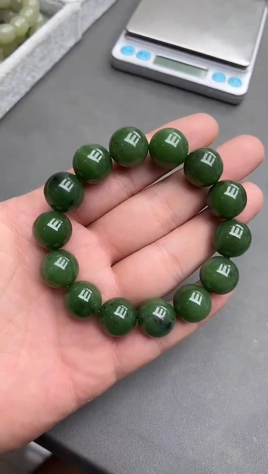 手串未镶嵌和田玉碧玉16