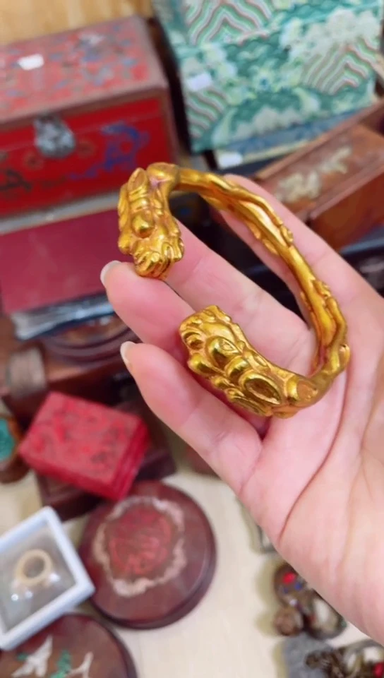 【闪购商品】摆件宫廷影视老旧工艺摆件