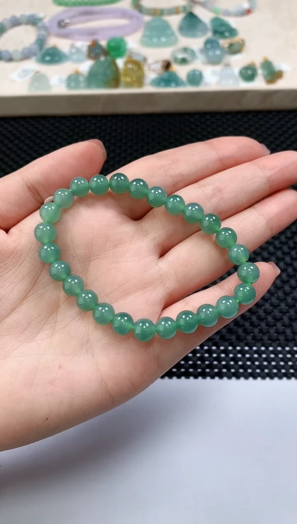 未镶嵌手串翡翠58
