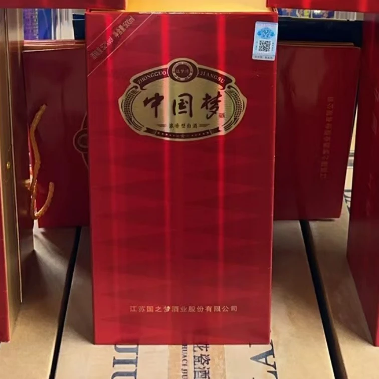 苏冠中国梦红瓶（单瓶装）白酒52度500ML佳佳52度500毫升