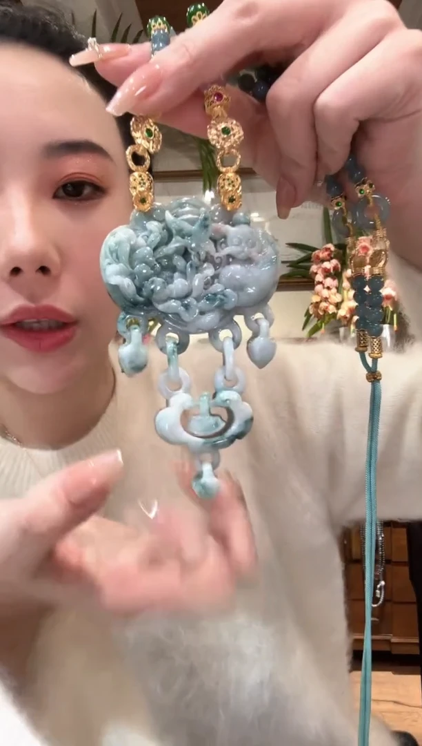 【闪购商品】翡翠颈饰未镶嵌国风