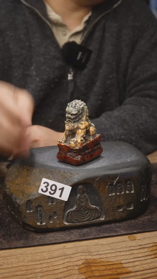 甘石陶艺麻线鼓款391