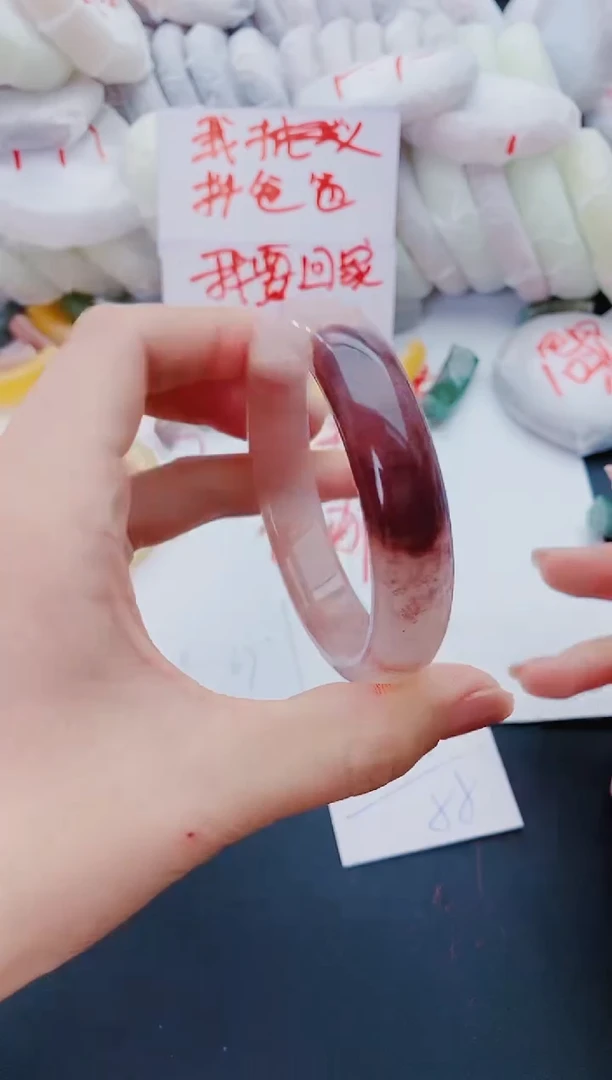 未镶嵌手镯石英质玉M95-59-60