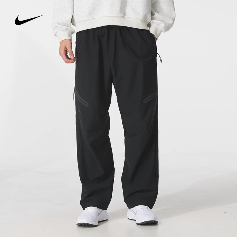 耐克Nike裤子男裤2025新款运动裤跑步训练长裤针织透气宽松休闲裤