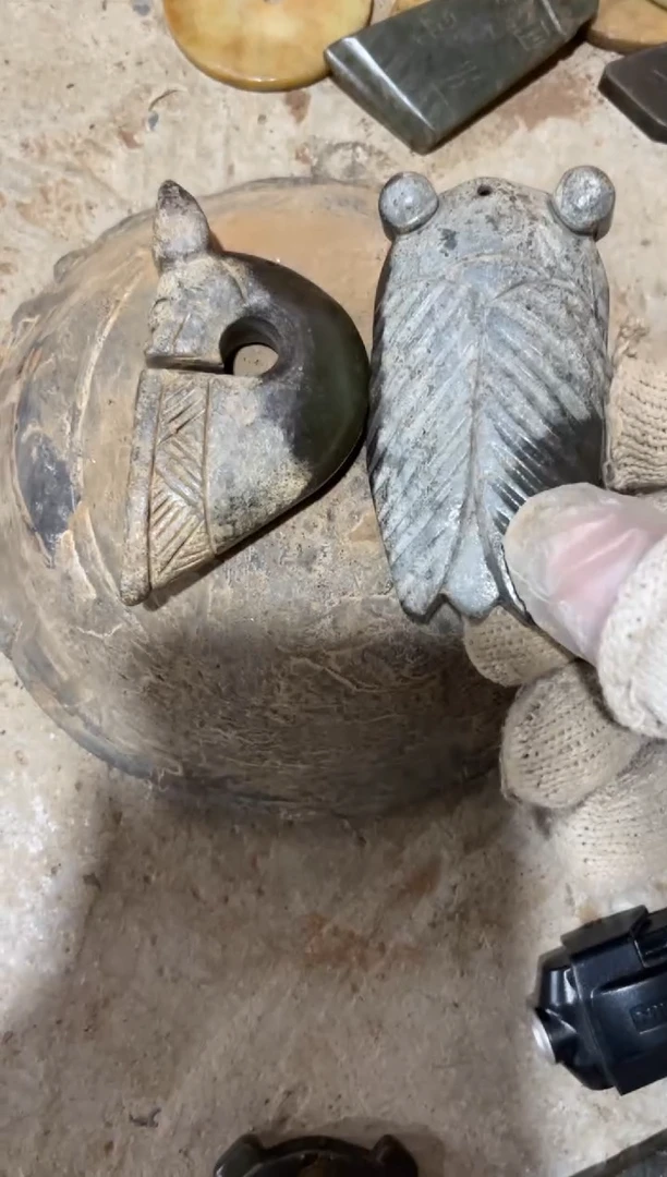 瓷片手工，手绘，陶瓷2