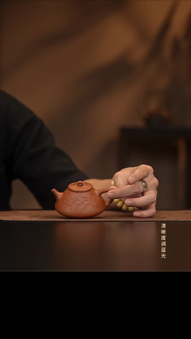 允禾斋  紫砂壶  子冶 降坡