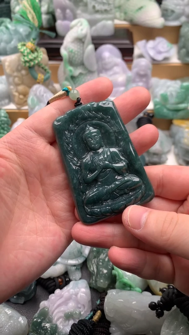 吊坠(不含链)未镶嵌翡翠1