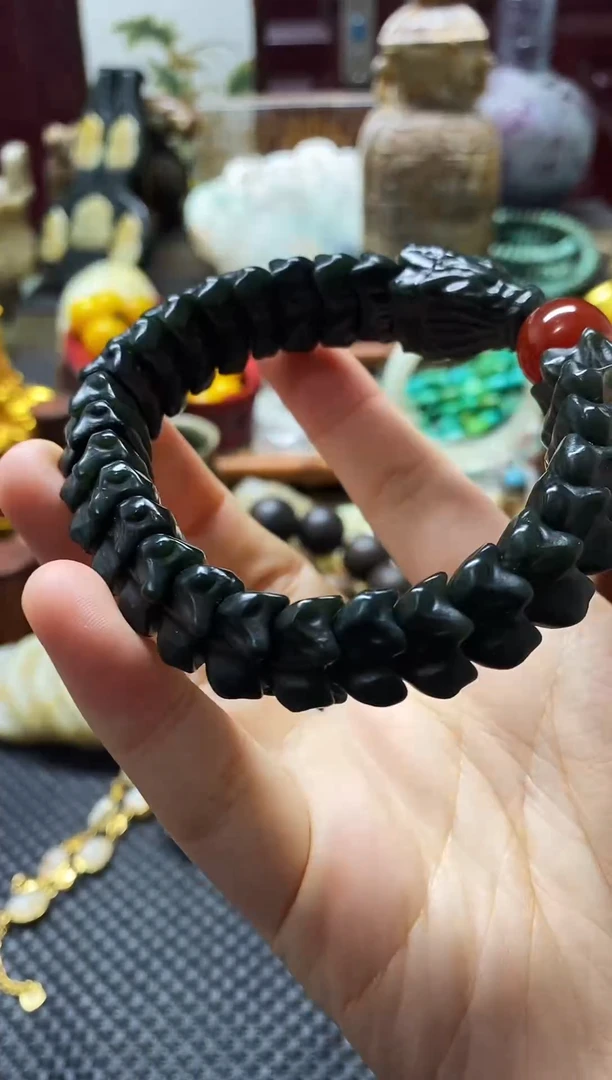 未镶嵌手串和田玉手串