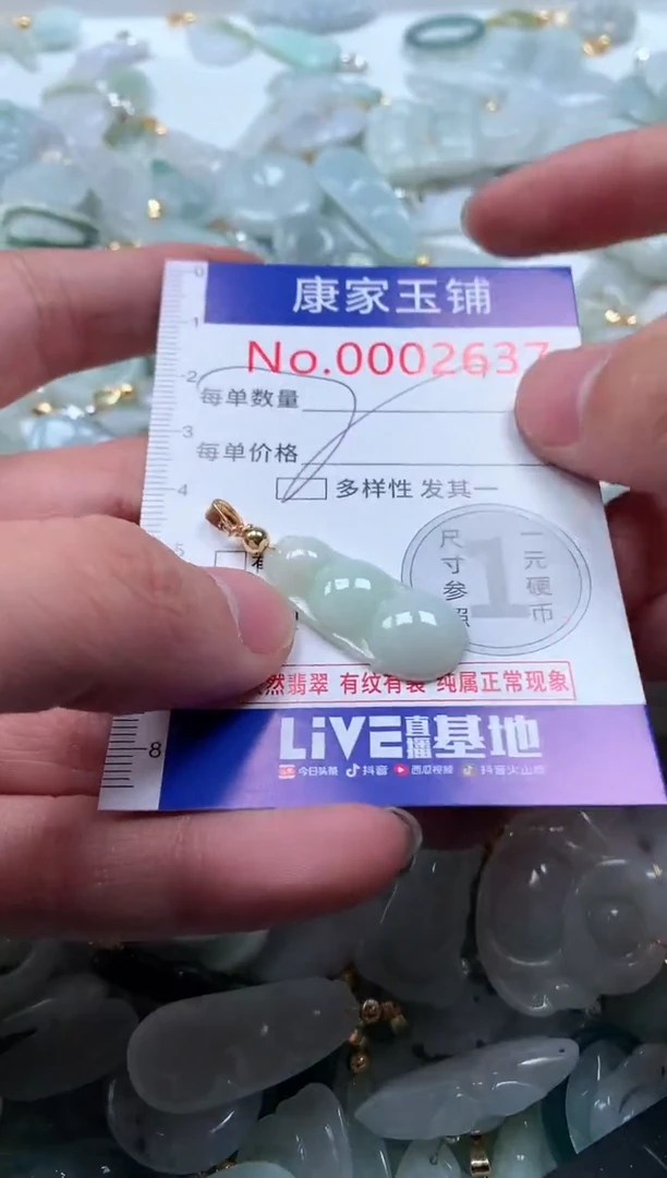 【闪购商品】翡翠吊坠(不含链)未镶嵌2637