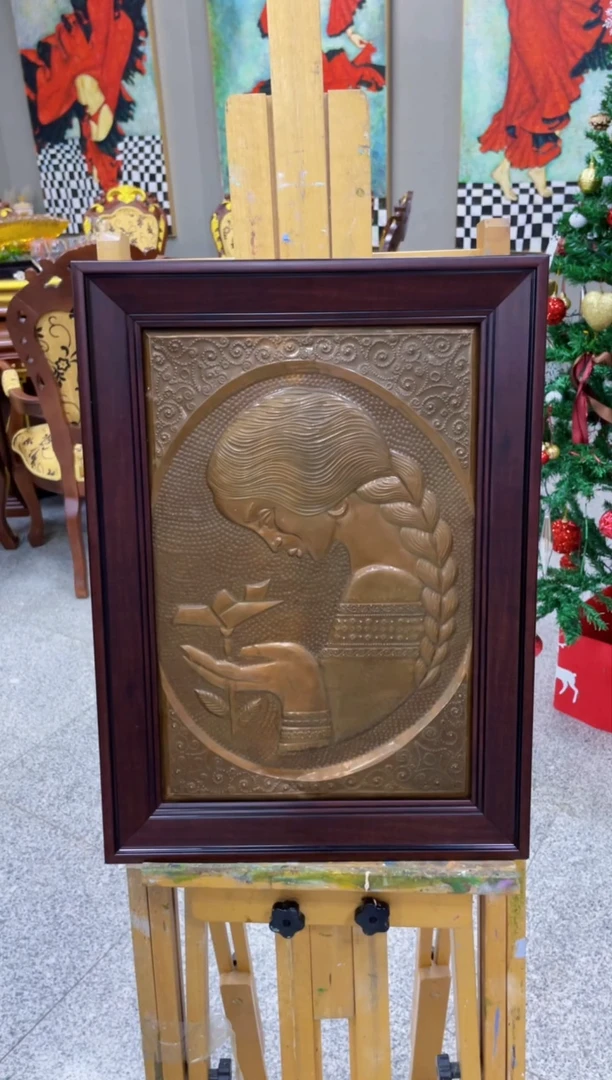 【闪购商品】俄罗斯铜版画《》37*50外