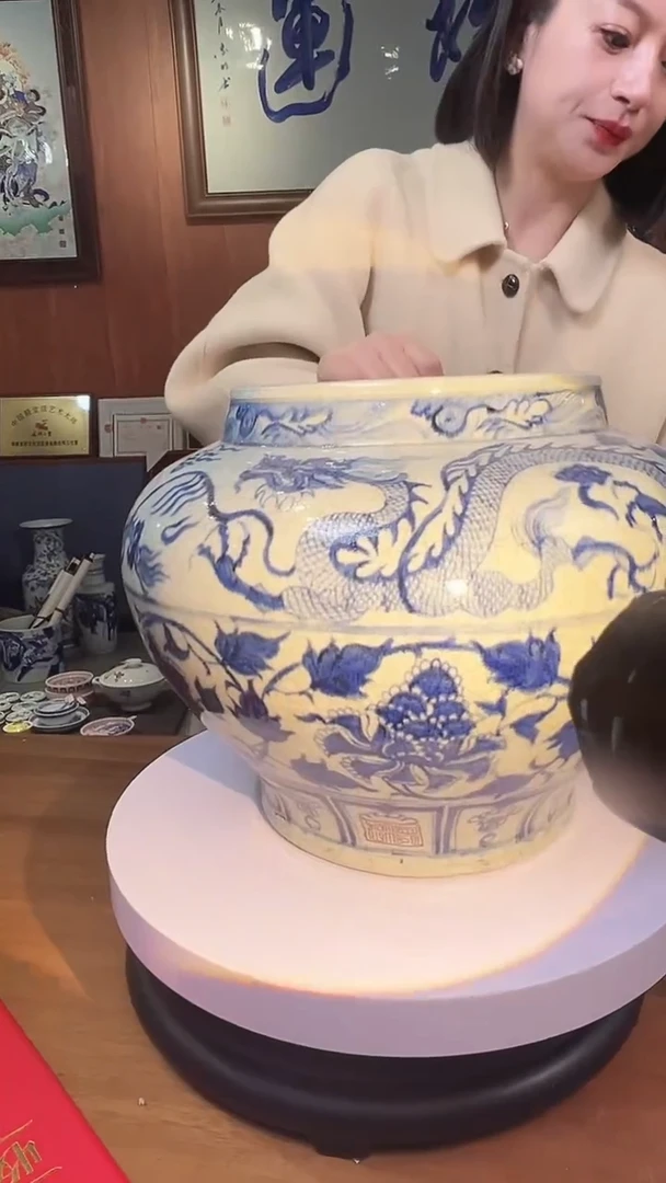 摆件陶景德镇精美陶瓷