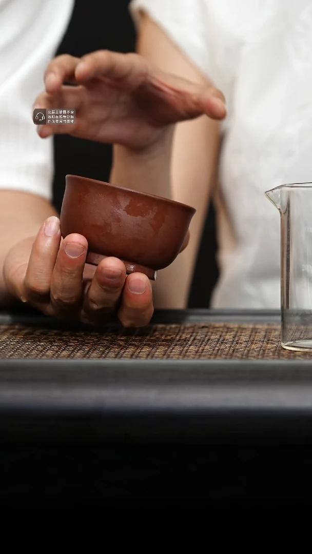 茶杯紫砂紫砂茶杯大口主人杯