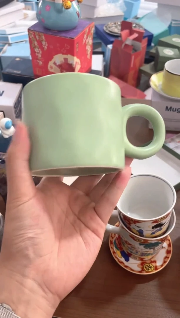 瓷片咖啡杯礼盒清仓！！！