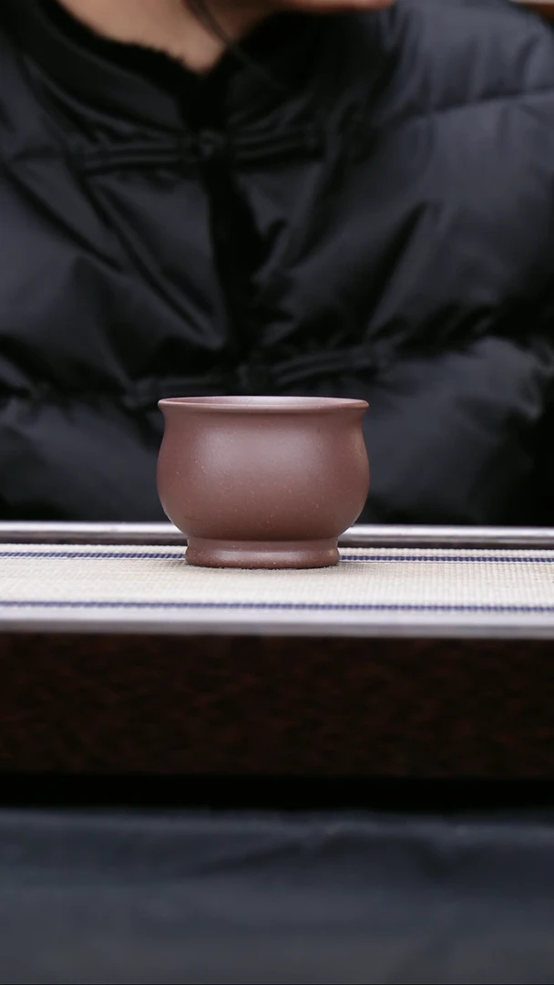 【闪购商品】紫砂茶壶四号井低槽青 将军杯