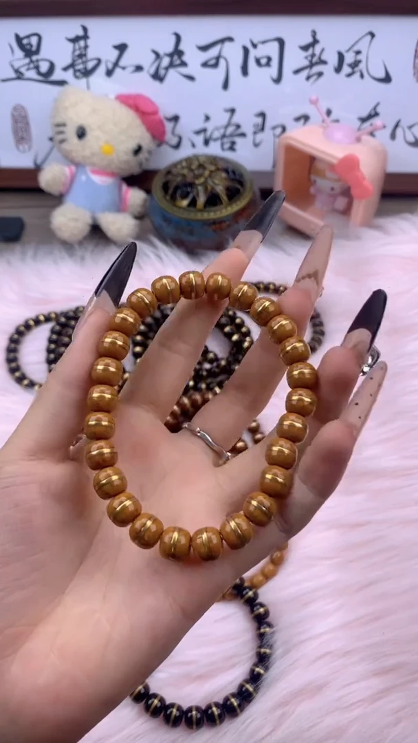 紫金鼠手串JA003紫金鼠一线天二代14号