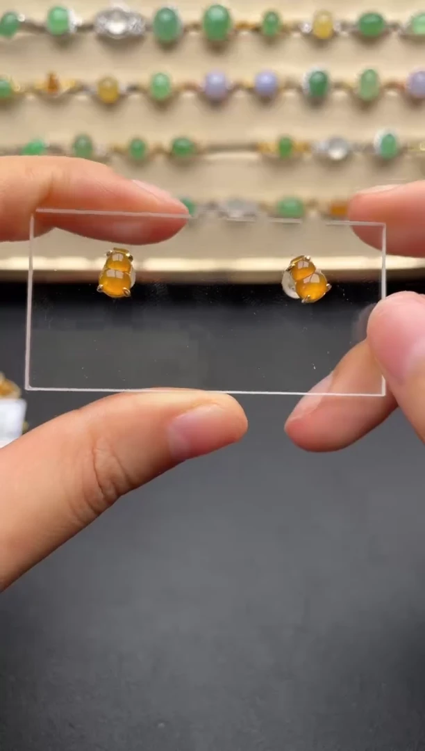 银S925镶嵌戒指翡翠柒*一物一证一礼盒