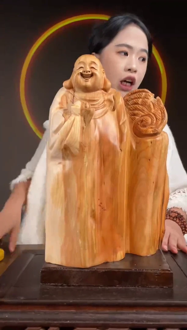 柏木（崖柏）手工摆件,先抢先得! 编号:171