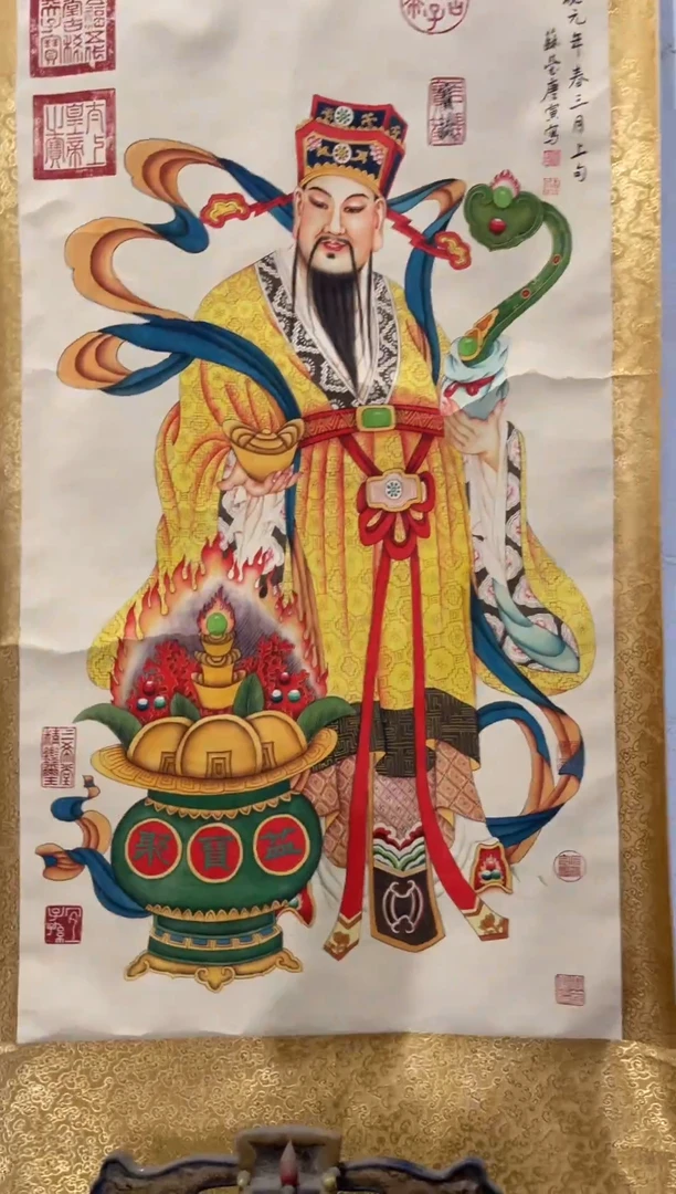 陶瓷纯手工手绘字画