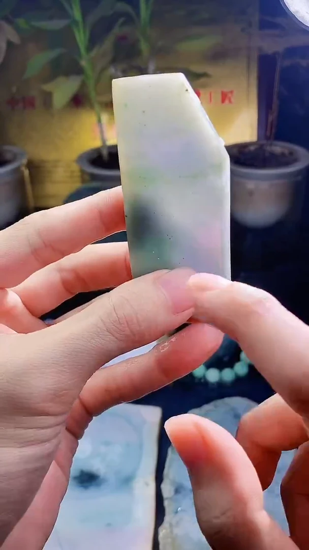 未镶嵌挂件翡翠小雨21