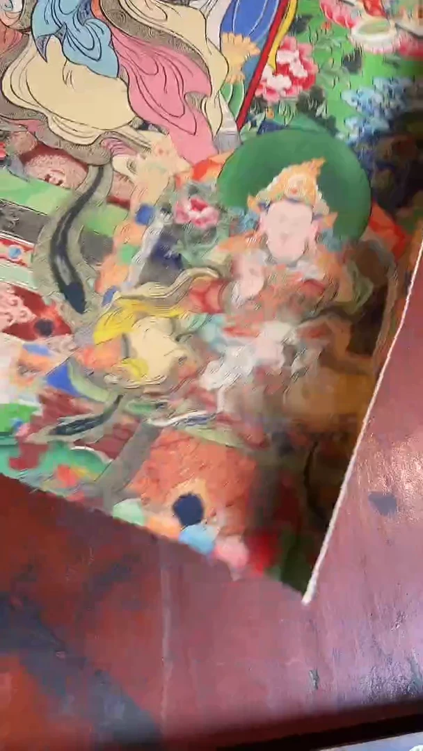 卷轴画手绘唐卡025